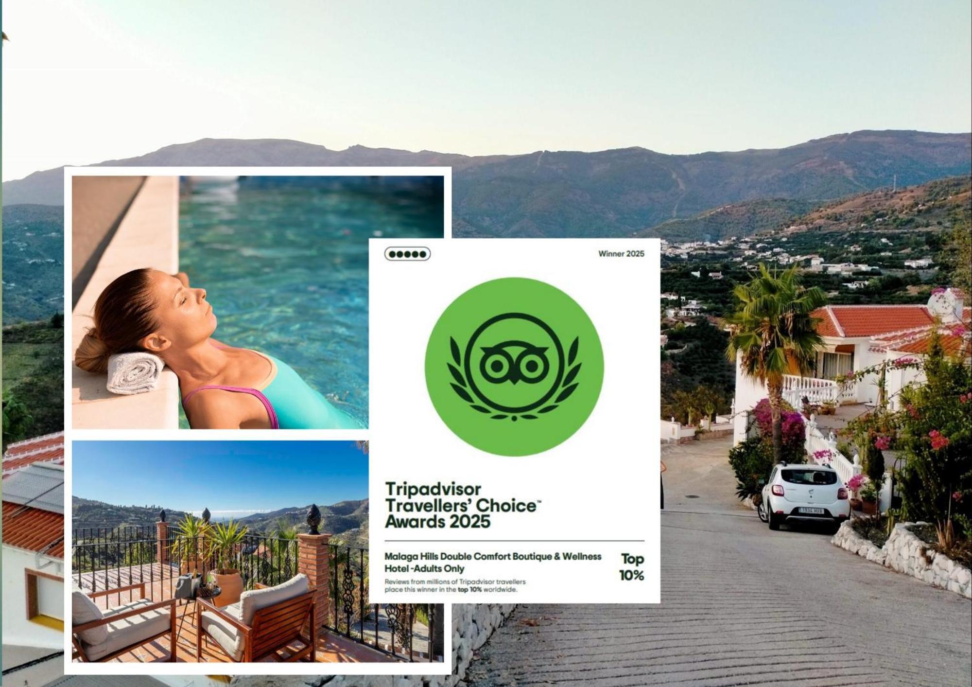 Malaga Hills Double Comfort Boutique & Wellness Eco-Hotel -Adults Only- Cómpeta Exterior foto
